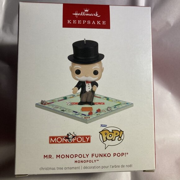 Hallmark Other - Hallmark Christmas Ornament Mr. Monopoly Funko Pop! pop NEW in box 2024
